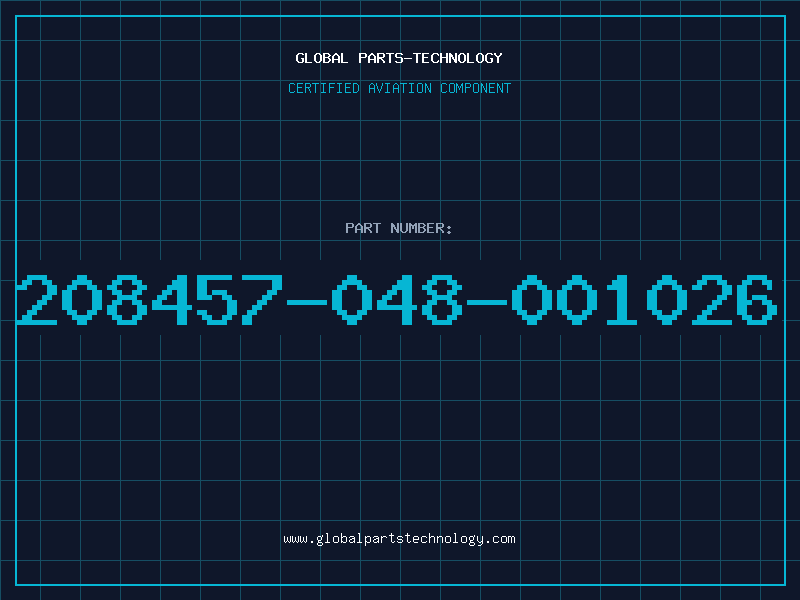 Aviation Part 208457-048-001026