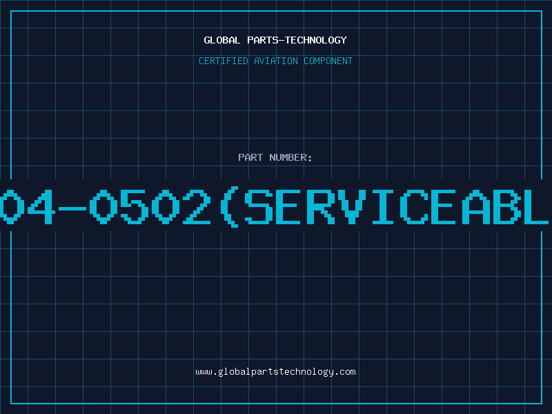 Aviation Part 2086004-0502(serviceablepart