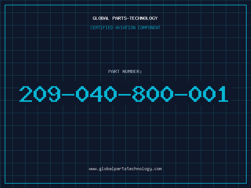 Aviation Part 209-040-800-001