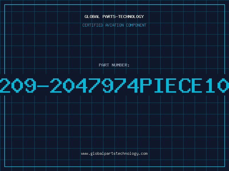 Aviation Part 209-2047974PIECE10