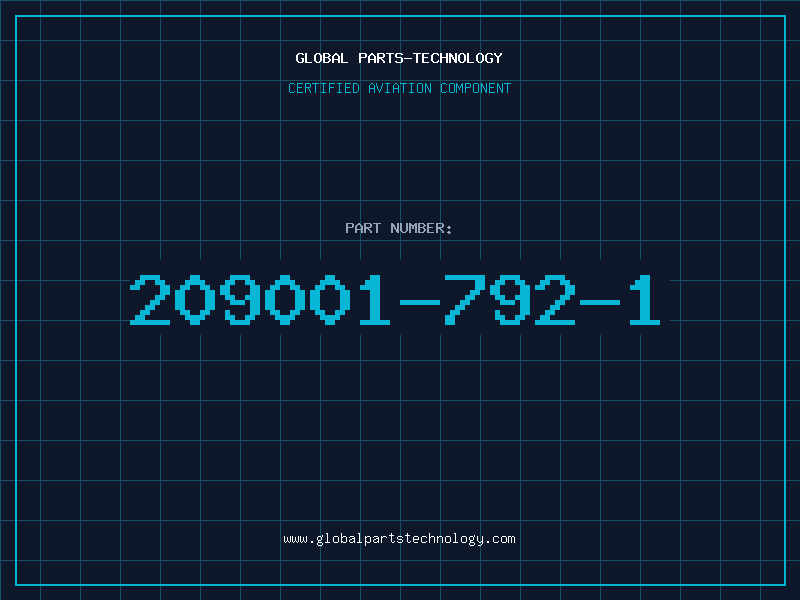 Aviation Part 209001-792-1
