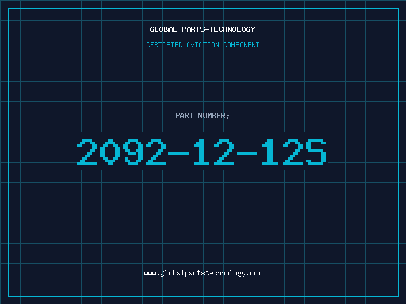 Aviation Part 2092-12-12S
