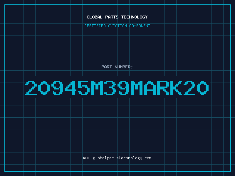 Aviation Part 20945M39MARK20