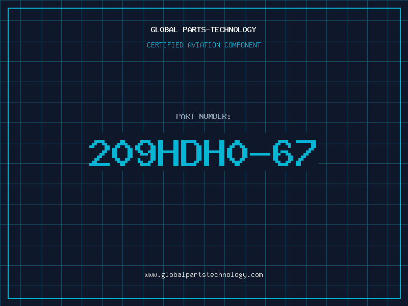 Aviation Part 209HDH0-67