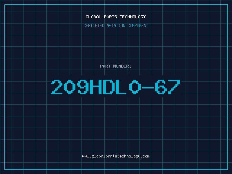 Aviation Part 209HDL0-67