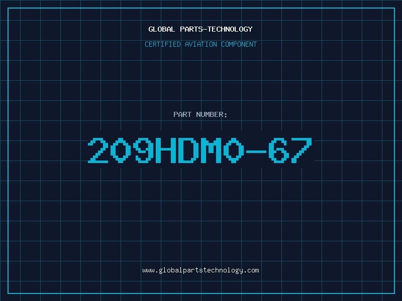 Aviation Part 209HDM0-67