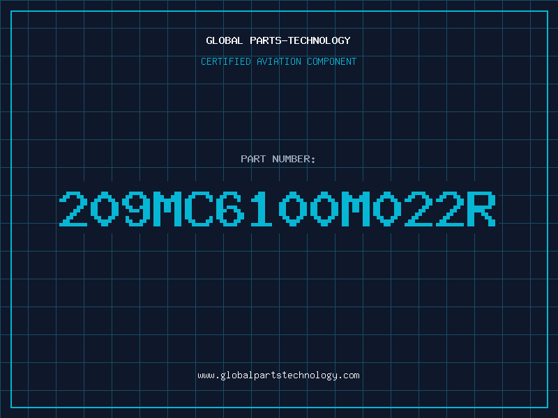 Aviation Part 209MC6100M022R