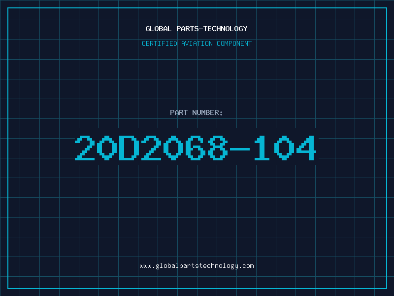 Aviation Part 20D2068-104
