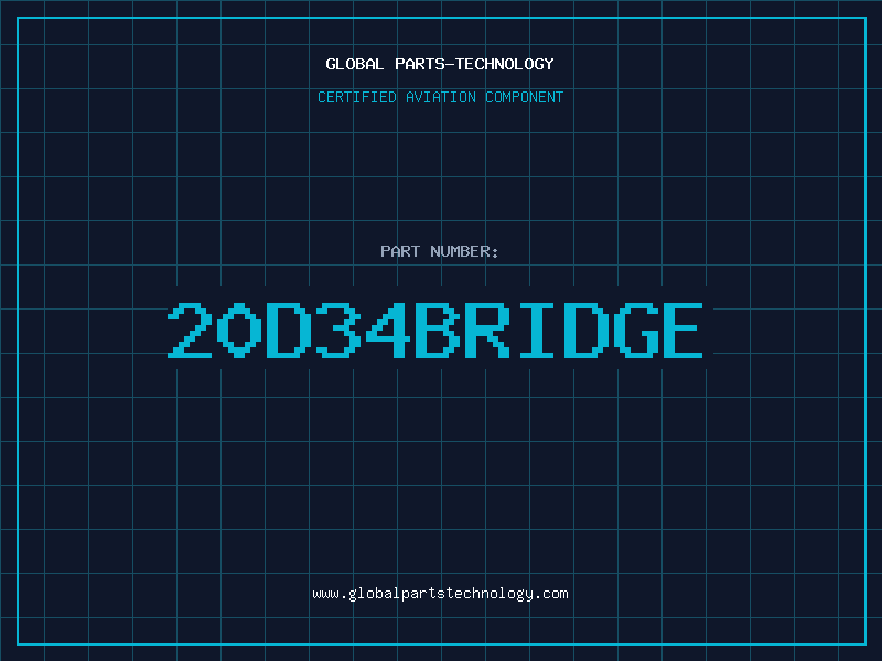 Aviation Part 20D34BRIDGE