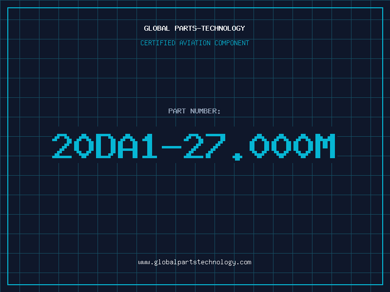 Aviation Part 20DA1-27.000M