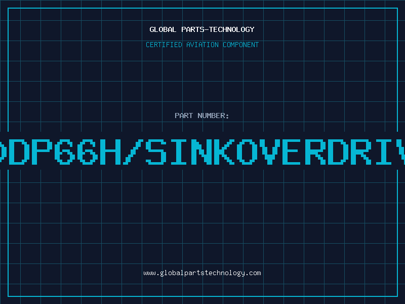 Aviation Part 20DP66H/SINKOVERDRIVE