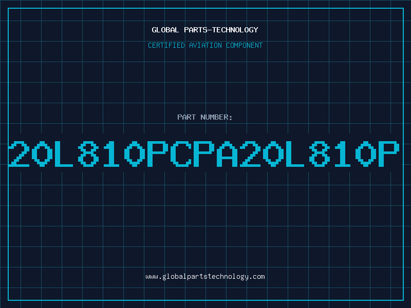Aviation Part 20L810PCPA20L810P