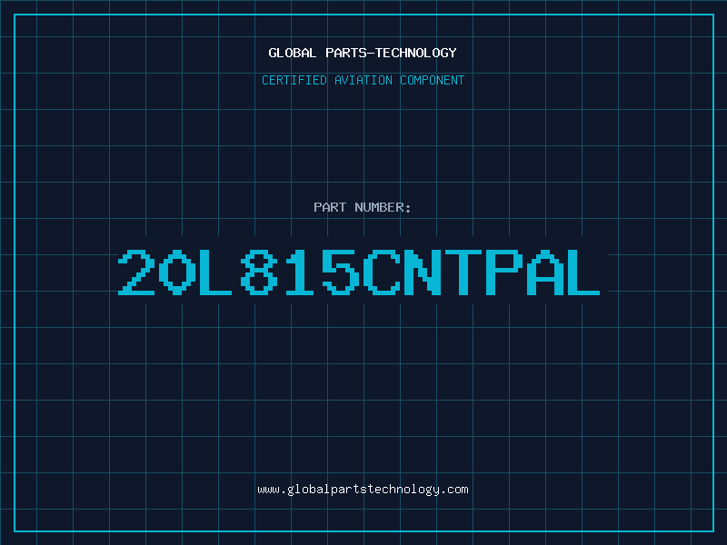 Aviation Part 20L815CNTPAL