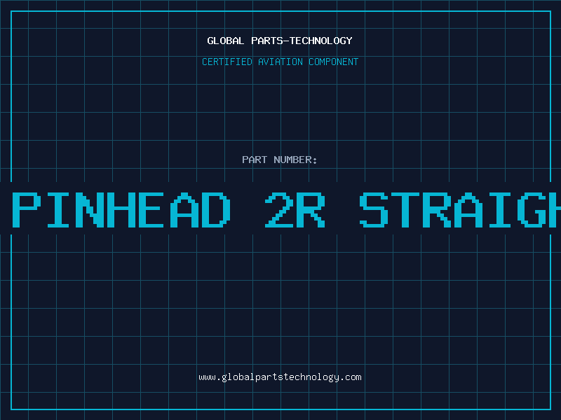 Aviation Part 20P PINHEAD 2R STRAIGHT 1