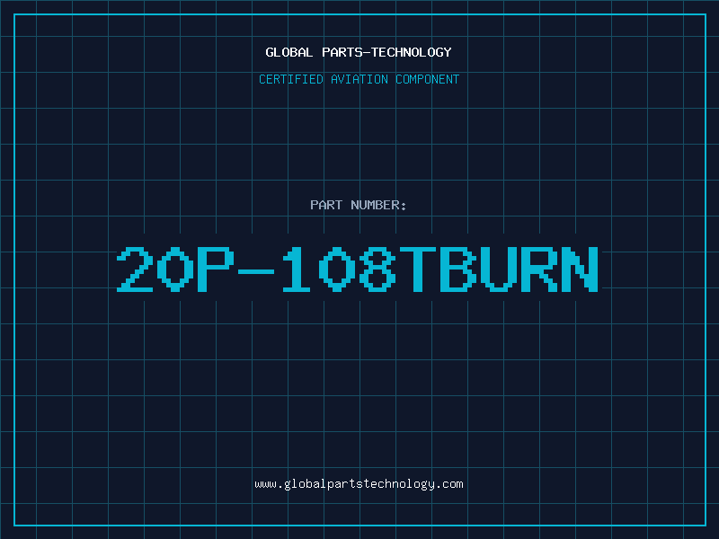 Aviation Part 20P-108TBURN