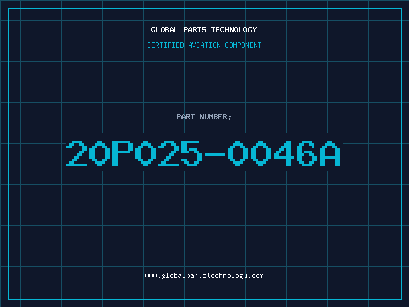 Aviation Part 20P025-0046A