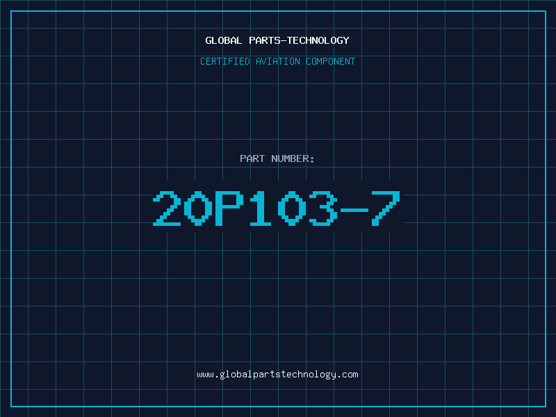 Aviation Part 20P103-7