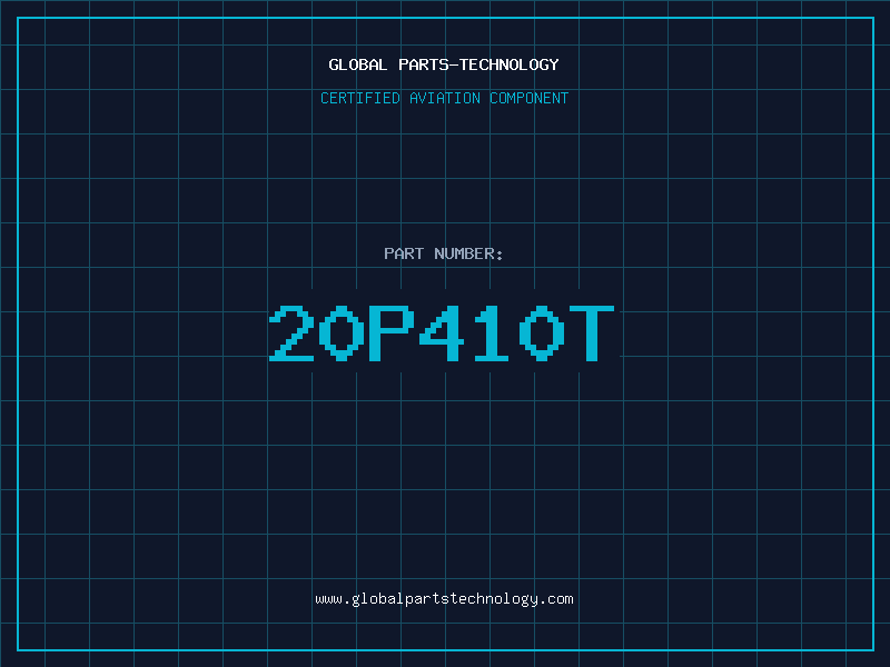 Aviation Part 20P410T