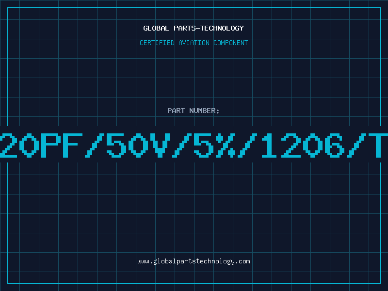 Aviation Part 20PF/50V/5%/1206/T