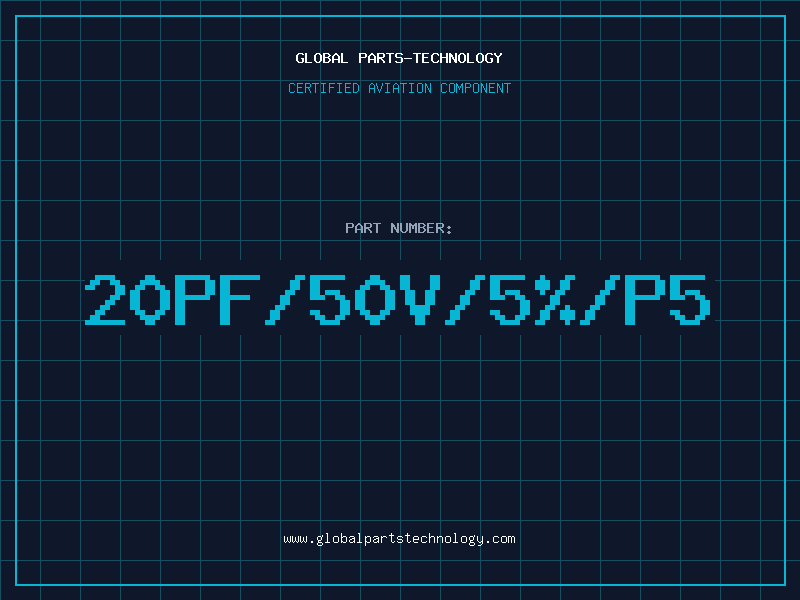 Aviation Part 20PF/50V/5%/P5