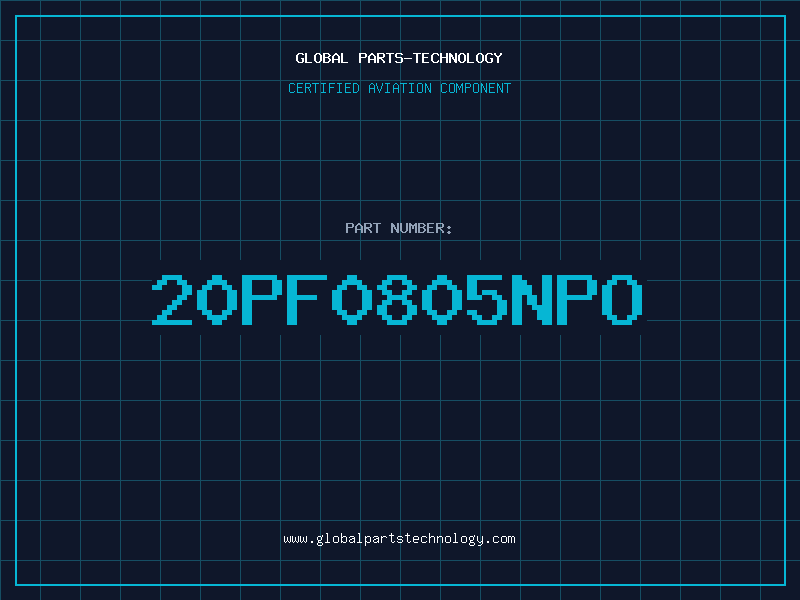 Aviation Part 20PF0805NPO