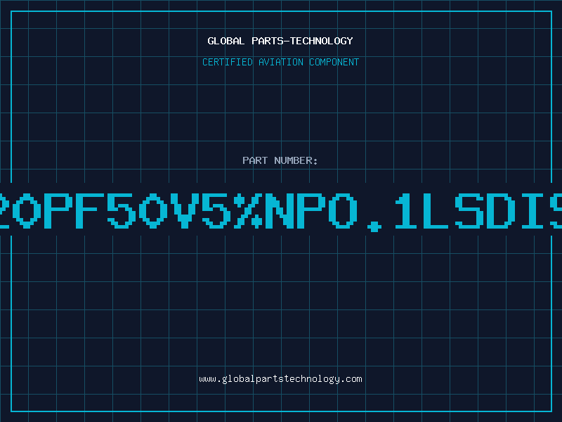 Aviation Part 20PF50V5%NPO.1LSDIS