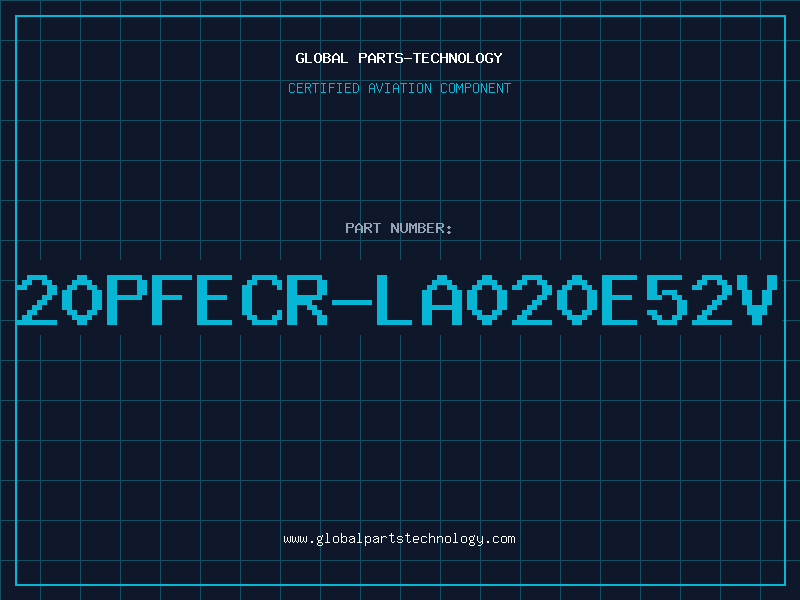 Aviation Part 20PFECR-LA020E52V