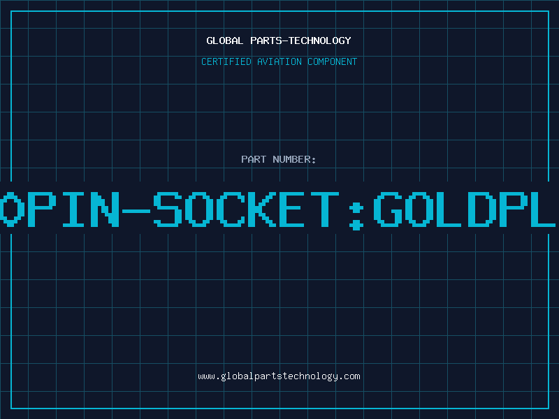 Aviation Part 20PIN-SOCKET:GOLDPLA