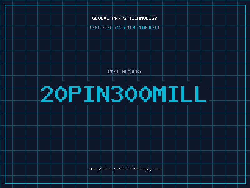 Aviation Part 20PIN300MILL