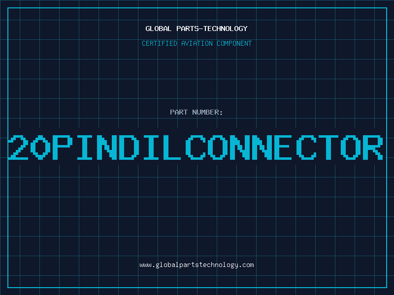 Aviation Part 20PINDILCONNECTOR