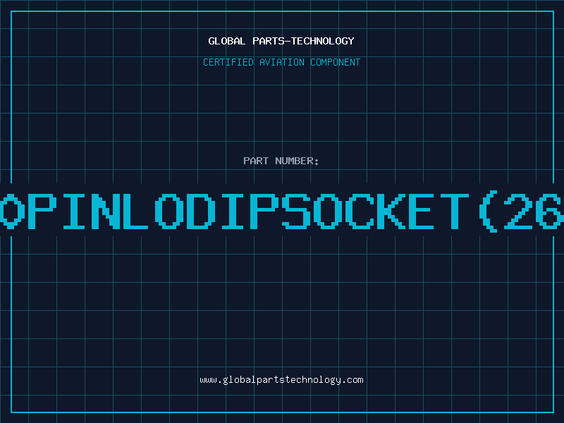Aviation Part 20PINLODIPSOCKET(264