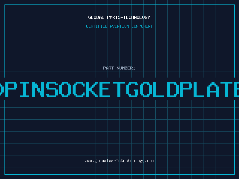 Aviation Part 20PINSOCKETGOLDPLATED