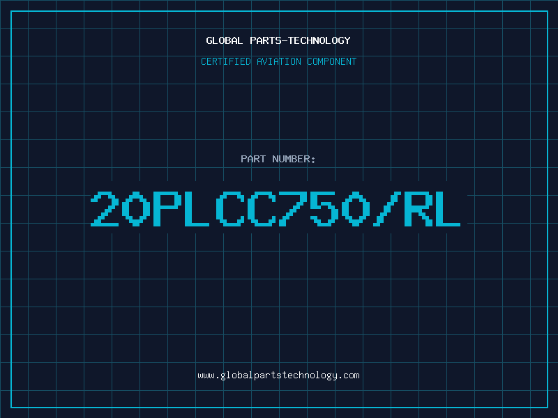 Aviation Part 20PLCC750/RL