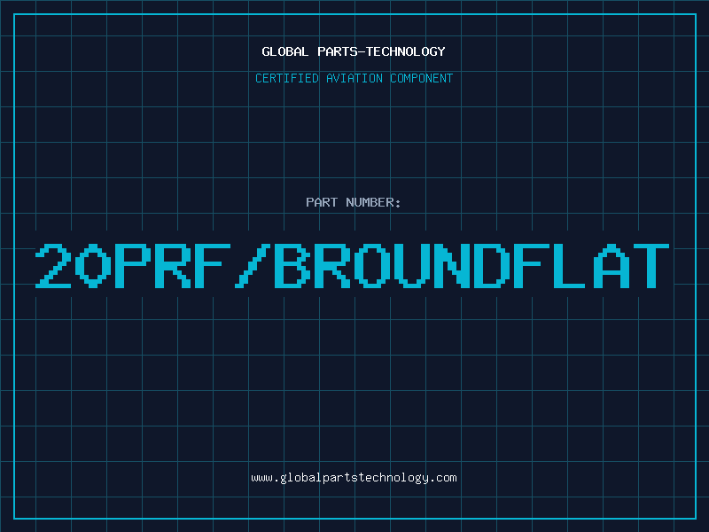 Aviation Part 20PRF/BROUNDFLAT