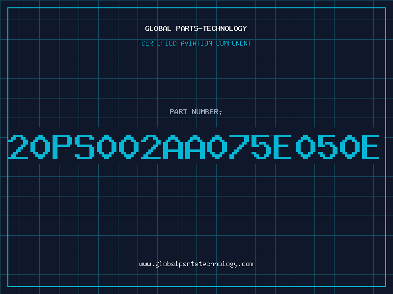 Aviation Part 20PS002AA075E050E