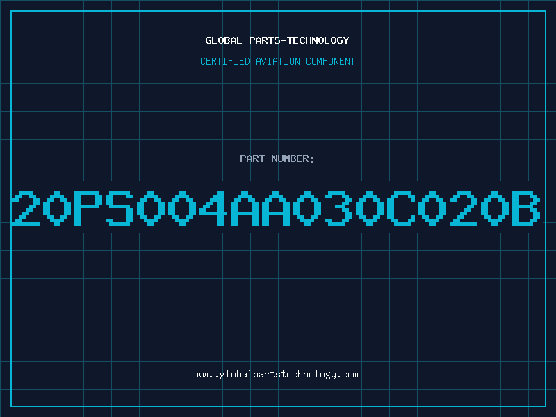 Aviation Part 20PS004AA030C020B