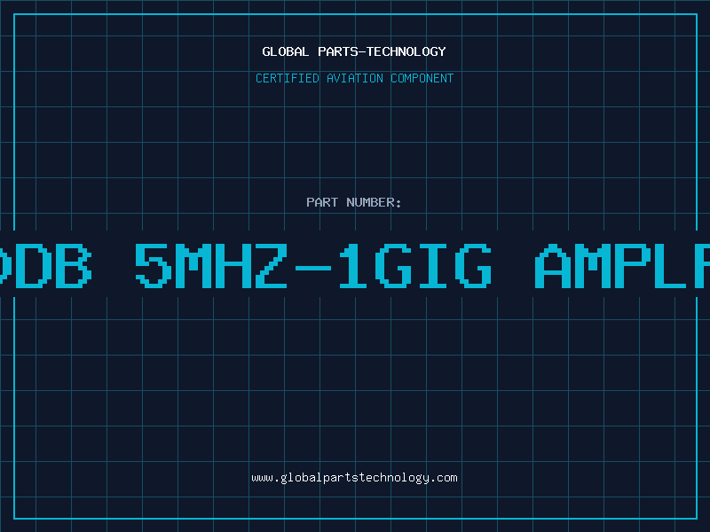 Aviation Part 20db 5Mhz-1Gig Amplfr