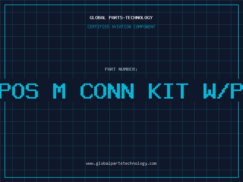 Aviation Part 21 POS M CONN KIT W/PINS