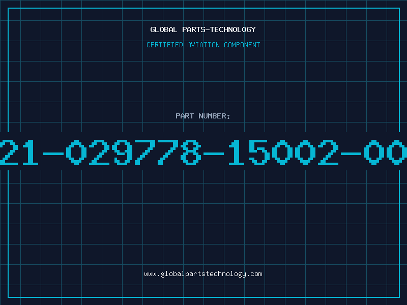 Aviation Part 21-029778-15002-00