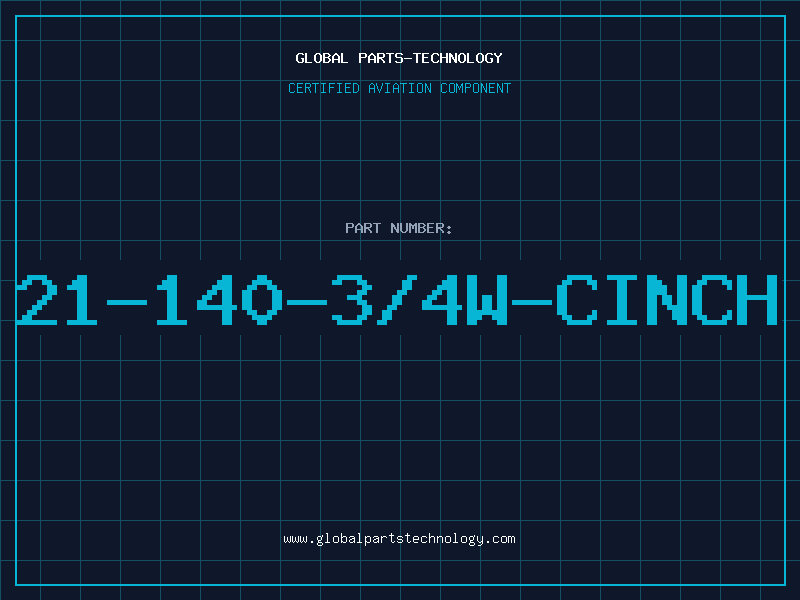 Aviation Part 21-140-3/4W-CINCH