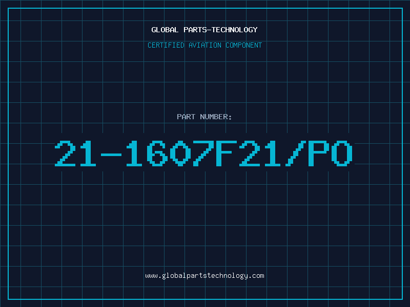 Aviation Part 21-1607F21/PO