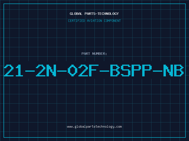 Aviation Part 21-2N-02F-BSPP-NB