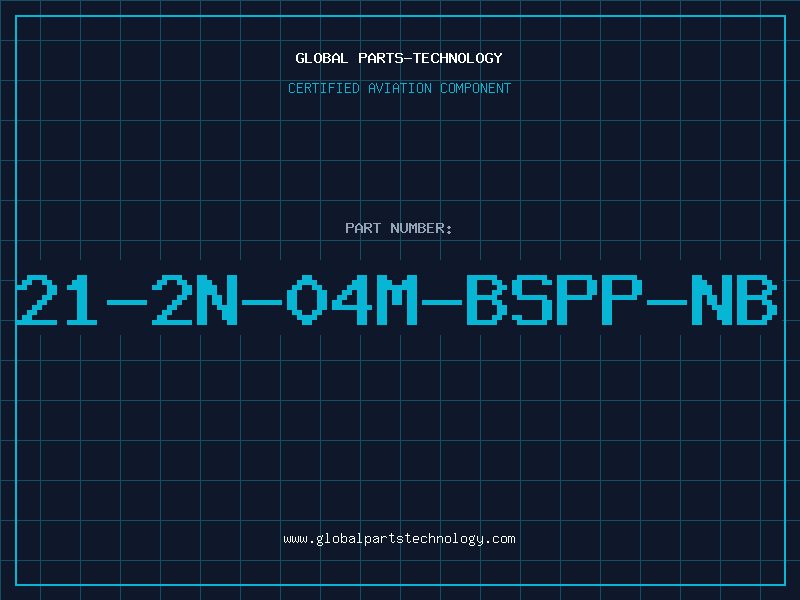 Aviation Part 21-2N-04M-BSPP-NB