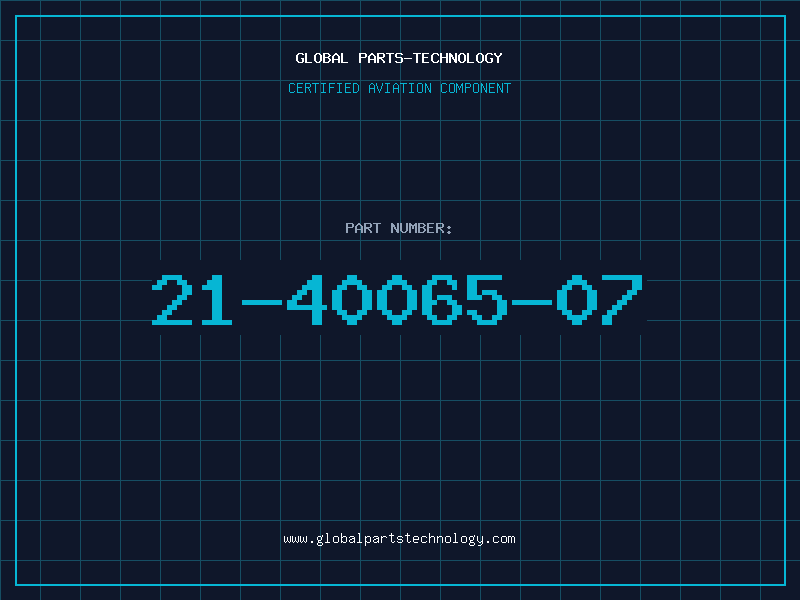 Aviation Part 21-40065-07