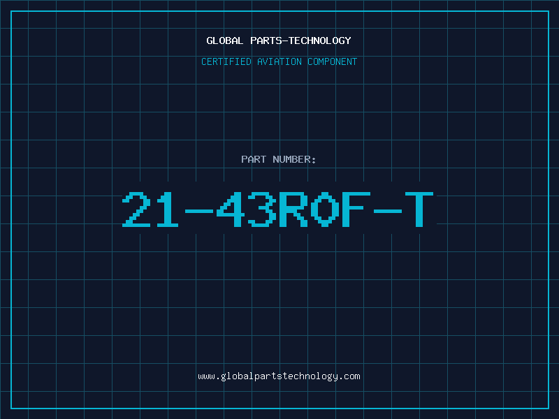Aviation Part 21-43R0F-T