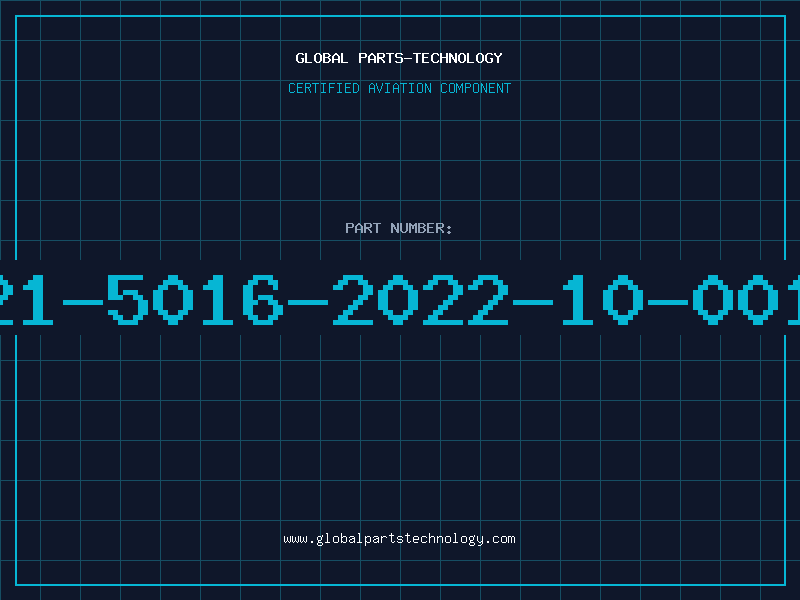 Aviation Part 21-5016-2022-10-001