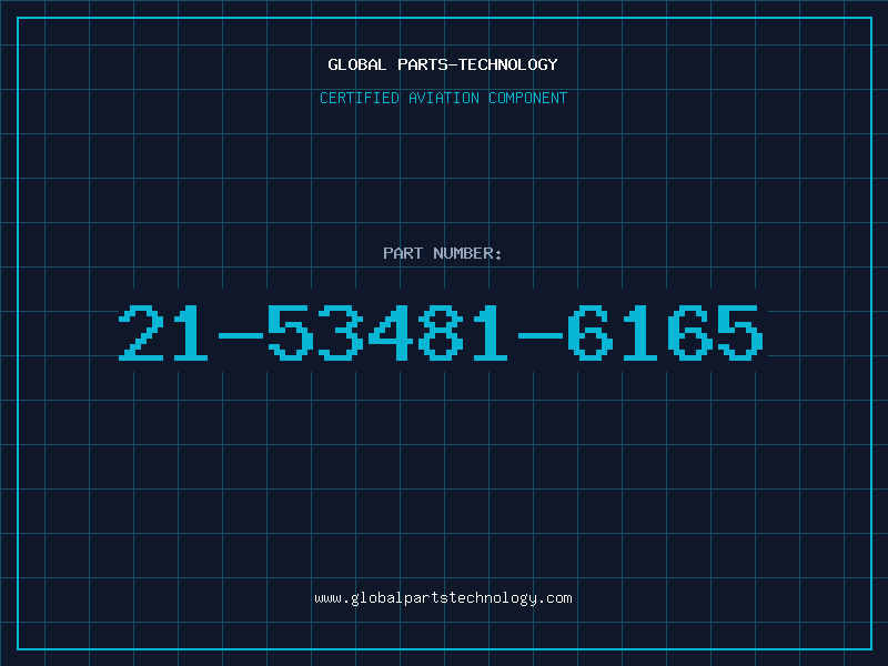 Aviation Part 21-53481-6165
