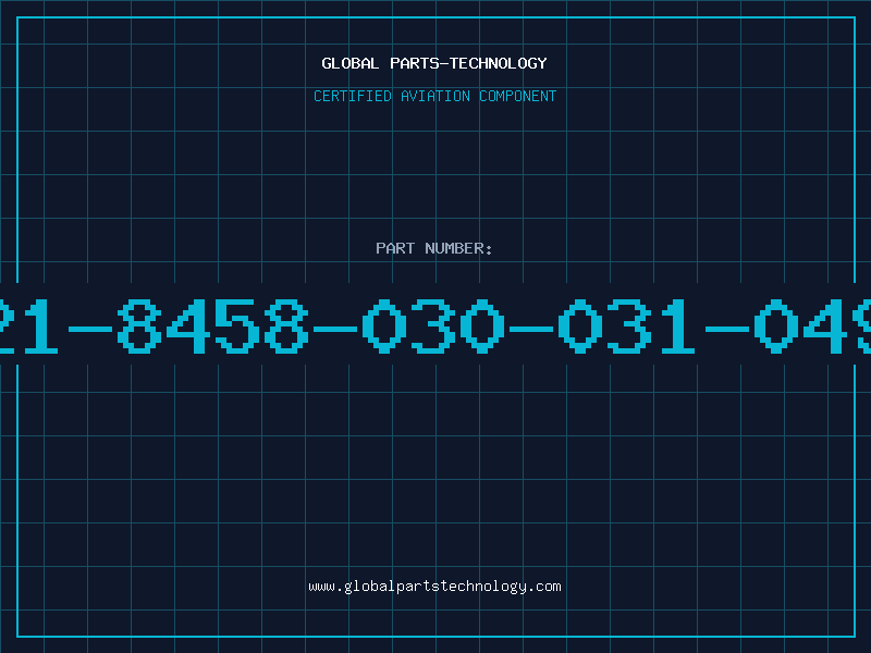 Aviation Part 21-8458-030-031-049