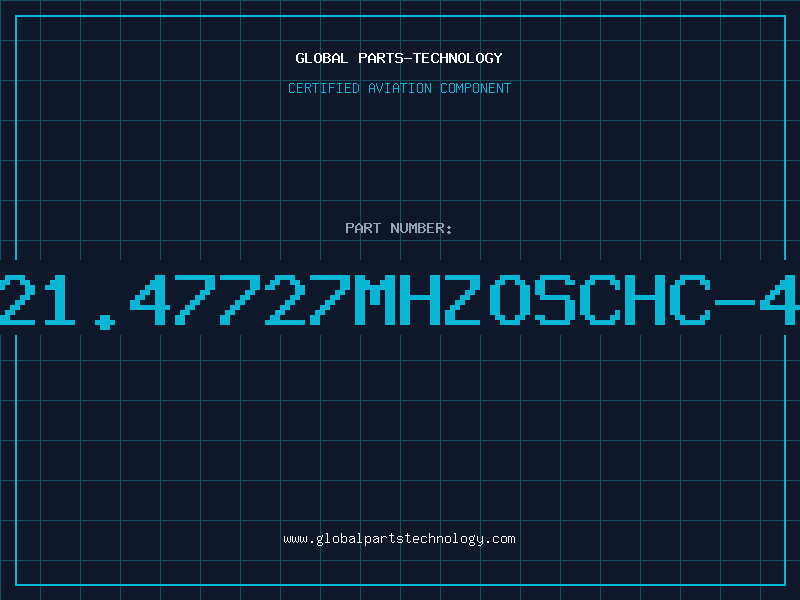 Aviation Part 21.47727MHZOSCHC-4