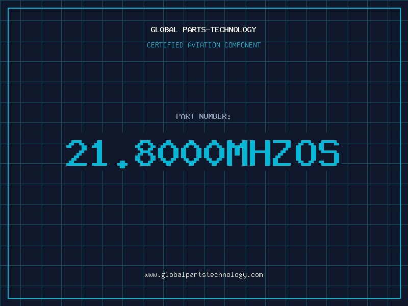 Aviation Part 21.8000MHZOS